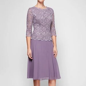 Lavender Lace Dress